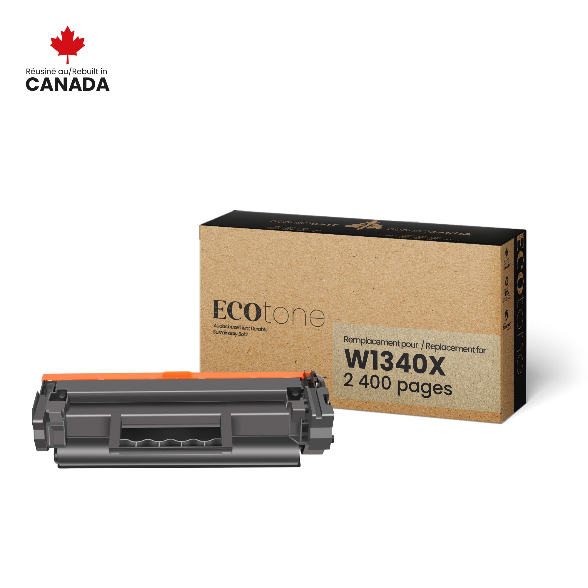 HP W1340X Reman Ecotone Black 2.4K (without toner level)